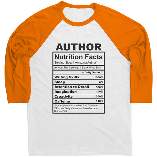 Authors Nutrition Facts