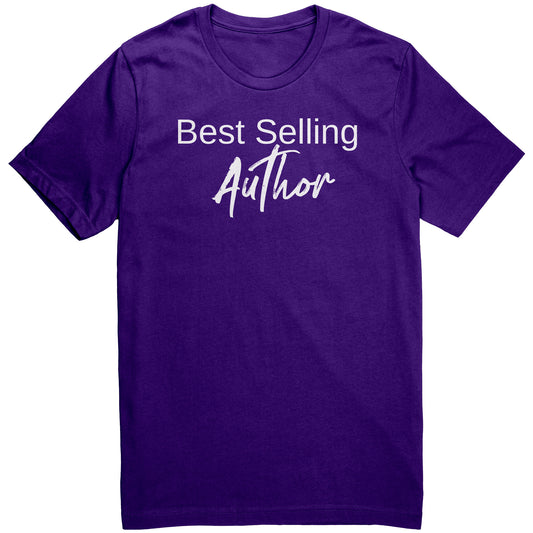 Best Selling Author - Men's Tee - Purple